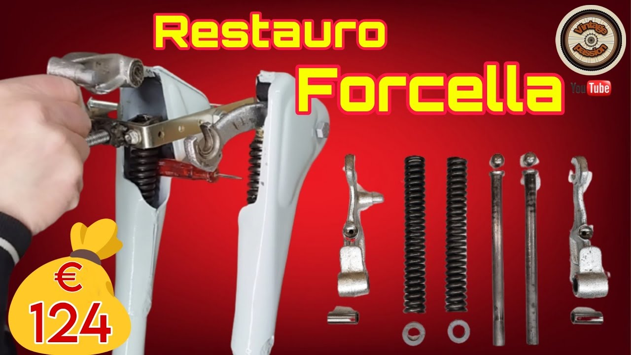 Come revisionare la forcella-Restauro Totale Lambretta J50-Part 10
