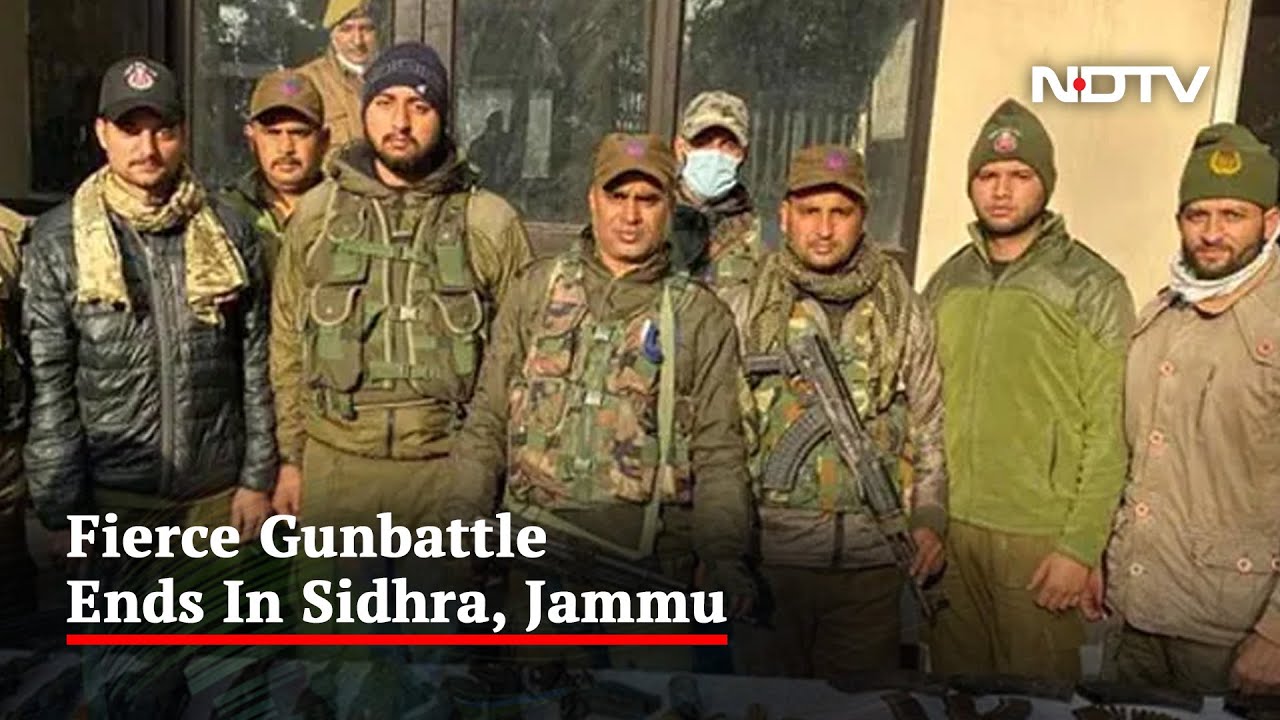 7 AK-47s, Grenades Recovered After 4 Terrorists Killed In Jammu Encounter