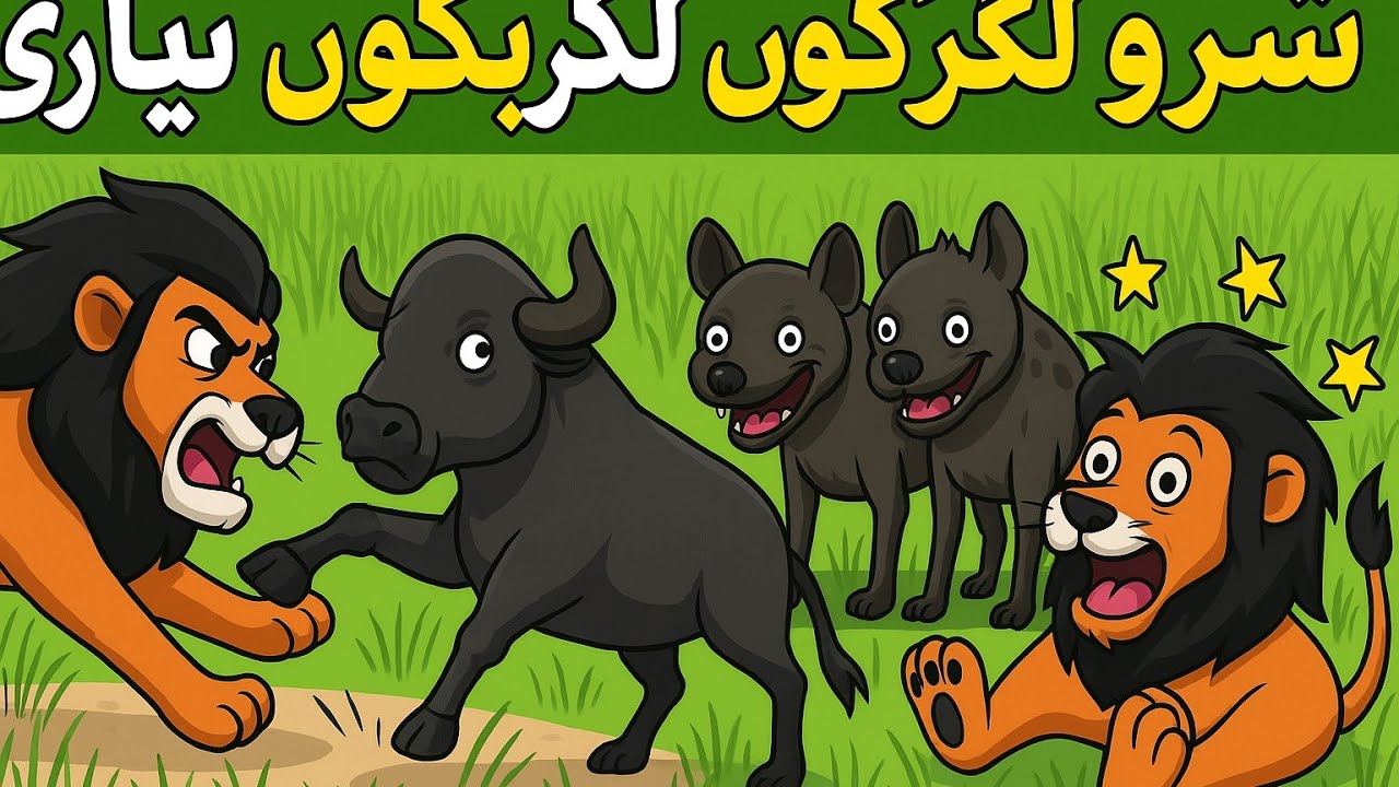 شیرو اور لگڑبھگوں کی یاری| 