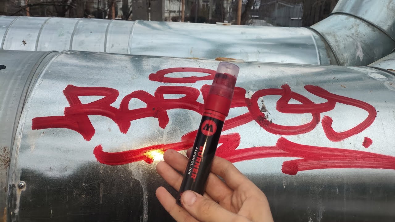 BURNER 20 MM MOLOTOW. GRAFFITI TAGGING AND BOMBING