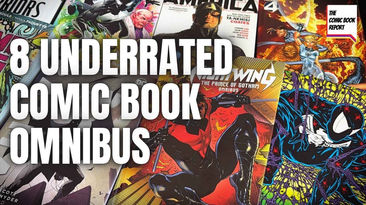 8 НЕДООЦЕНЕННЫХ сборников комиксов | #комиксы #омнибус #marvel #dccomics