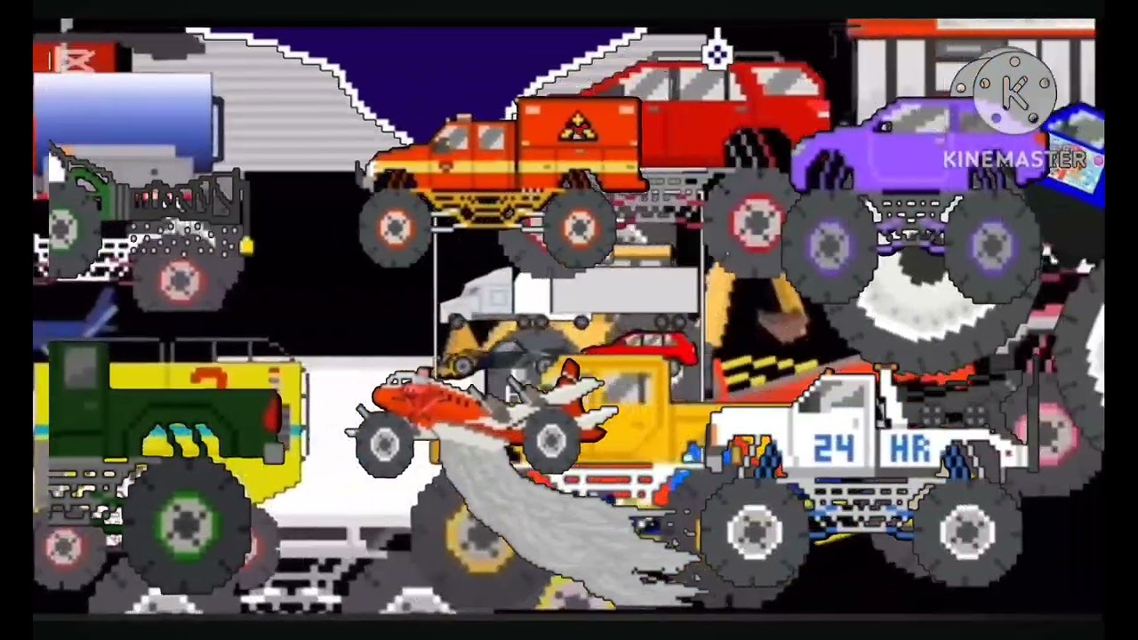 Too much monster vehilcles 