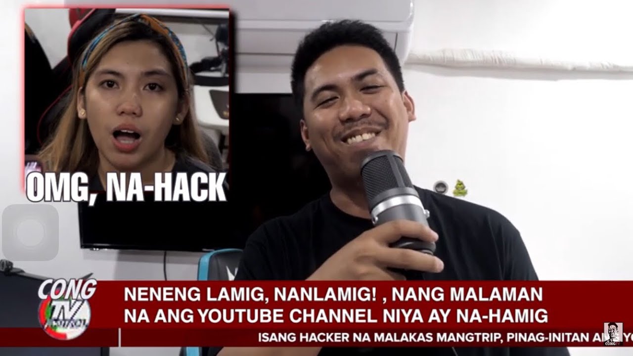 &ldquo;CONGTVPATROL&rdquo; TINAKOT NI CONGTV SI NENENG LAMIG NA DI NA MARERECOVER ANG YOUTUBE CHANNEL NA NAHACK!