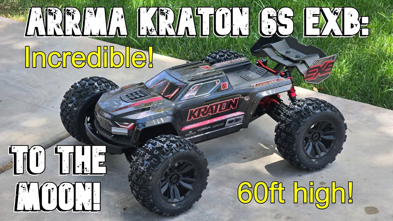 Arrma Kraton 6S EXB V6 | На Луну! 🚀🚀🚀