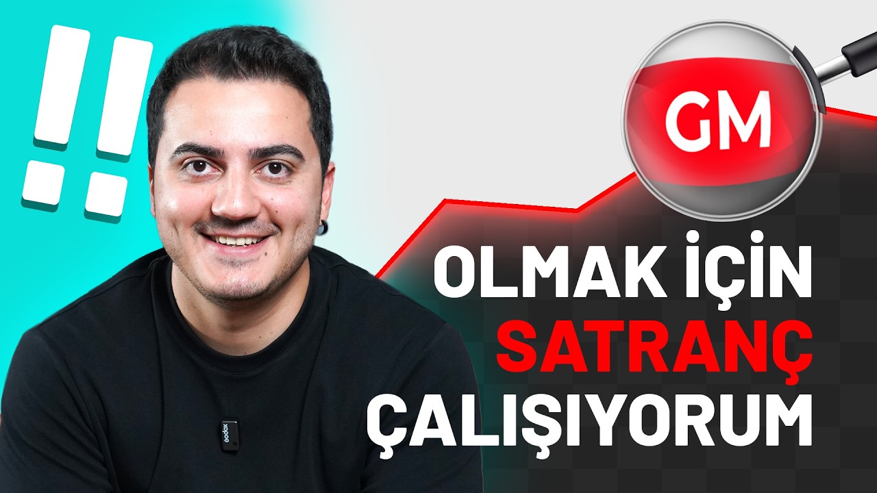 🔴 GM Olmak İçin Satranç Çalışıyorum - 1
