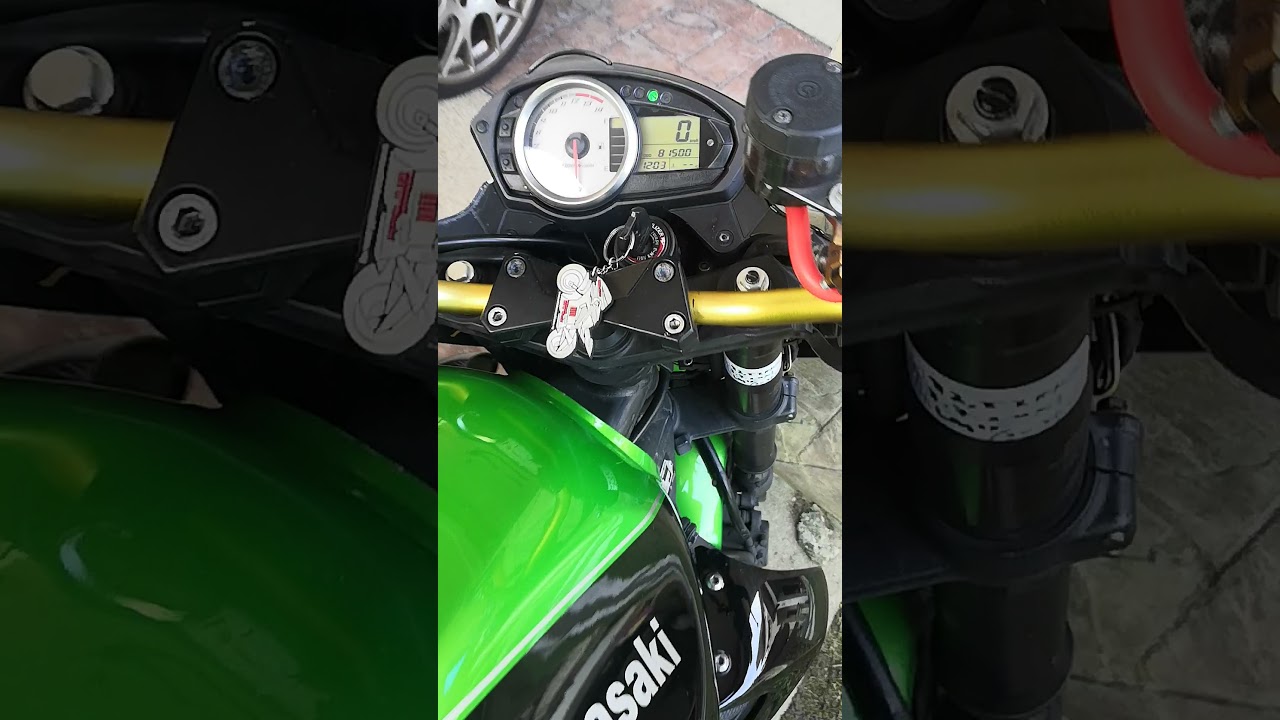 Kawasaki Z750 Cold Start #shorts