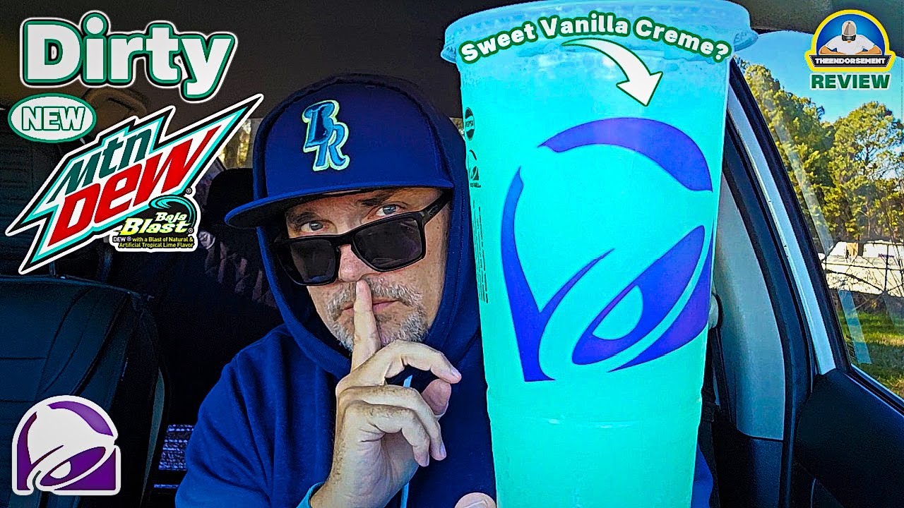Taco Bell&reg; Dirty Mtn Dew&reg; Baja Blast Review! ⛰️💧 | No Thank You! | theendorsement