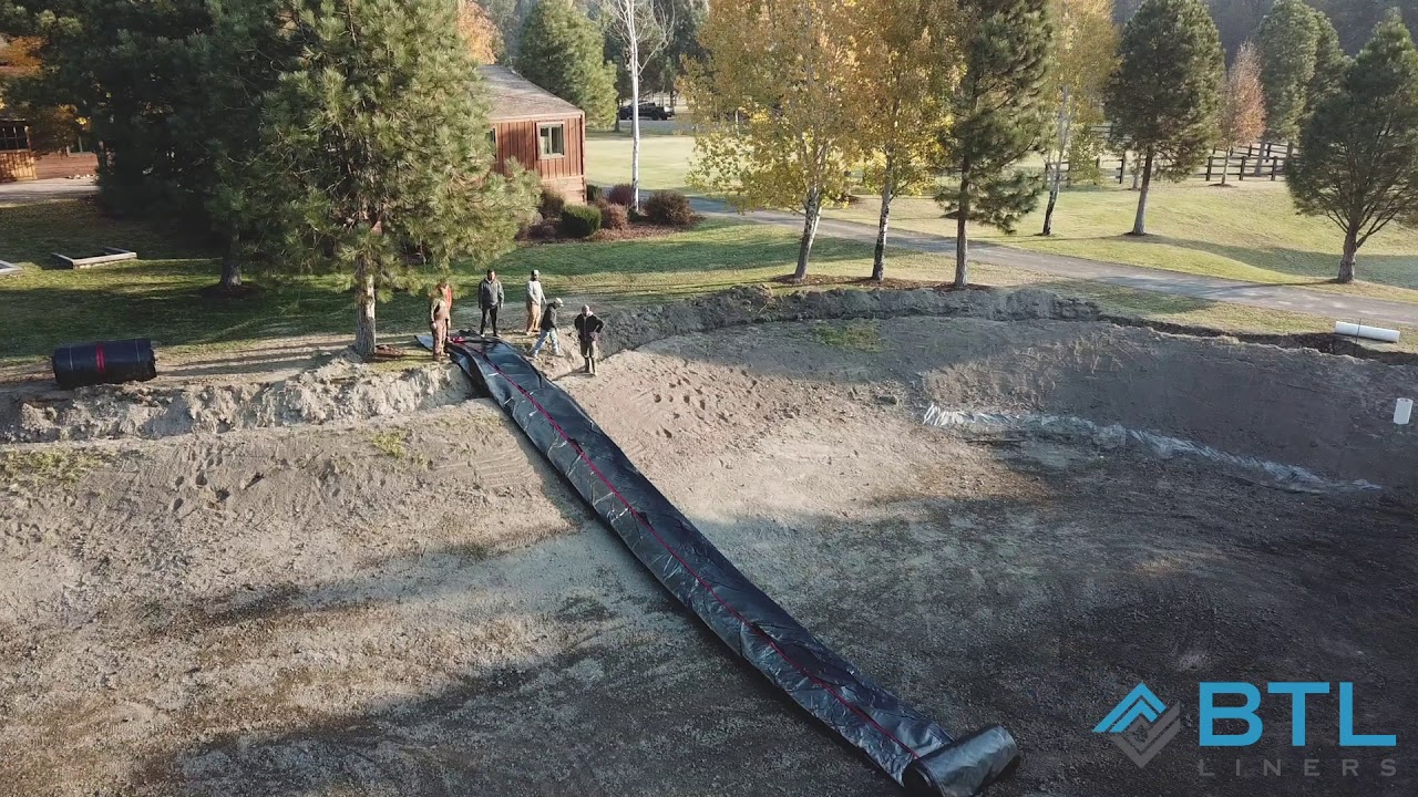 How to Install Your Pond Liner