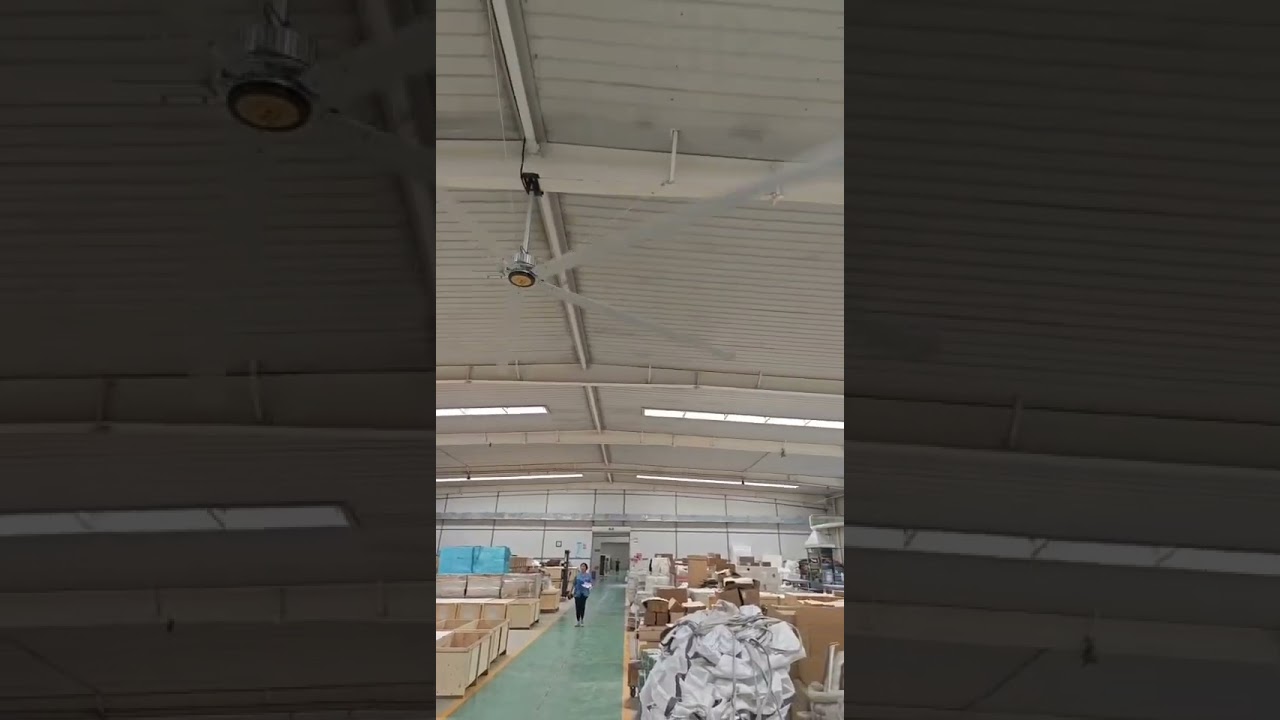 Cut Costs with Windmax HVLS Fans - Real-Life Factory Results! 💡