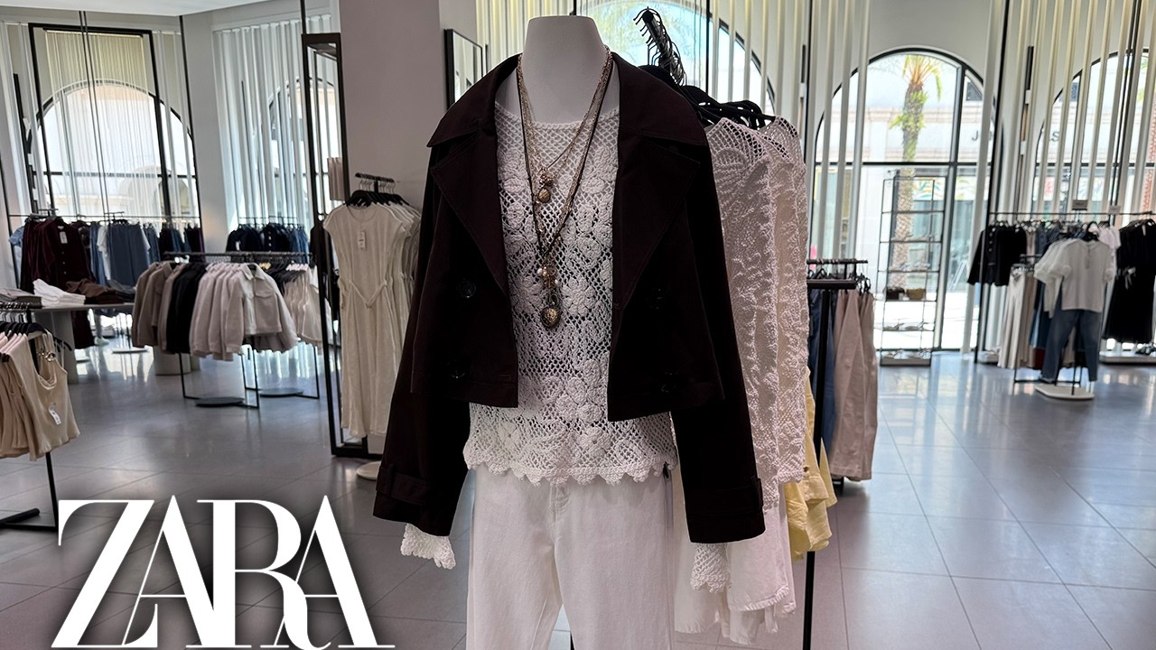 💐 ZARA NEW TRANSITION TO FALL 2025 ❤️ WOMEN'S CROCHET COLLECTION LATEST ARRIVALS