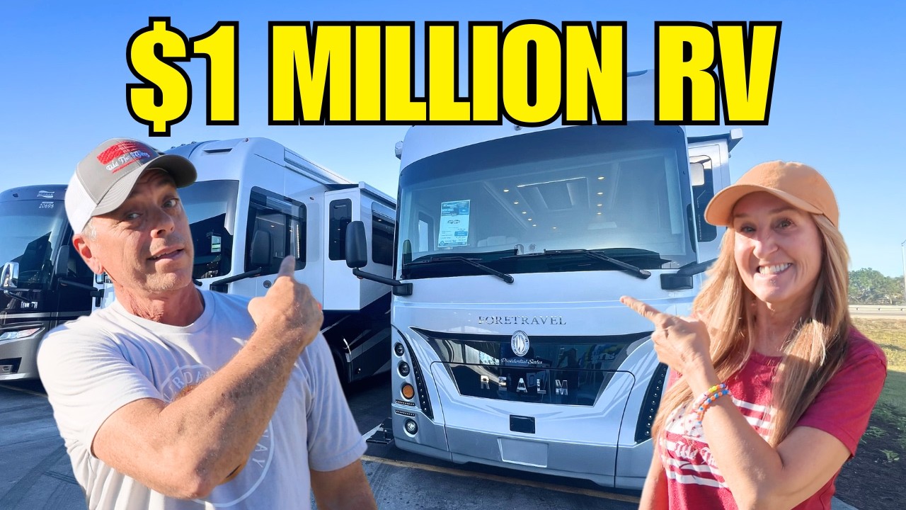 We Toured a $1 Million Luxury RV… and a Fifth Wheel at a Brand New Dealership!