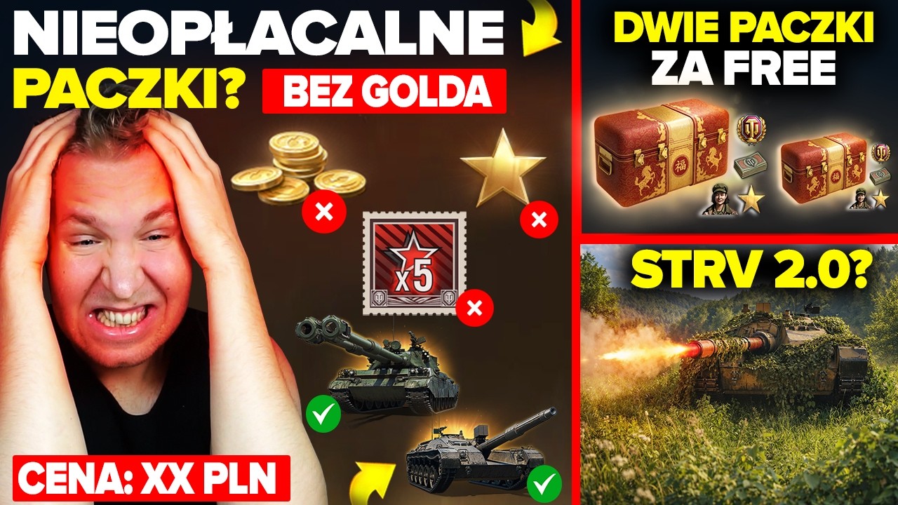 NOWE NIEOPŁACALNE PACZKI?! DWIE DARMOWE SKRZYNIE! STRV 2.0 i NOWY TRYB