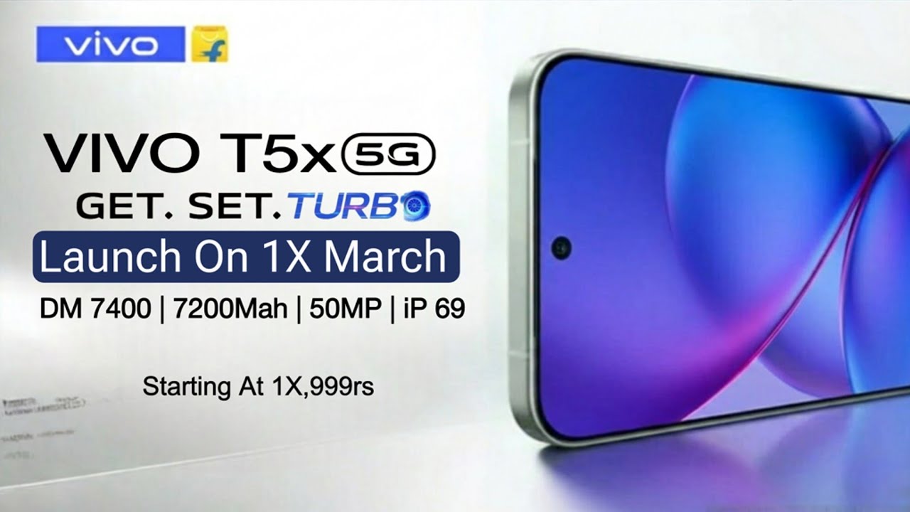 Дата выхода и цена Vivo T5X 5G в Индии | Полные характеристики Vivo T5X 5G опубликованы