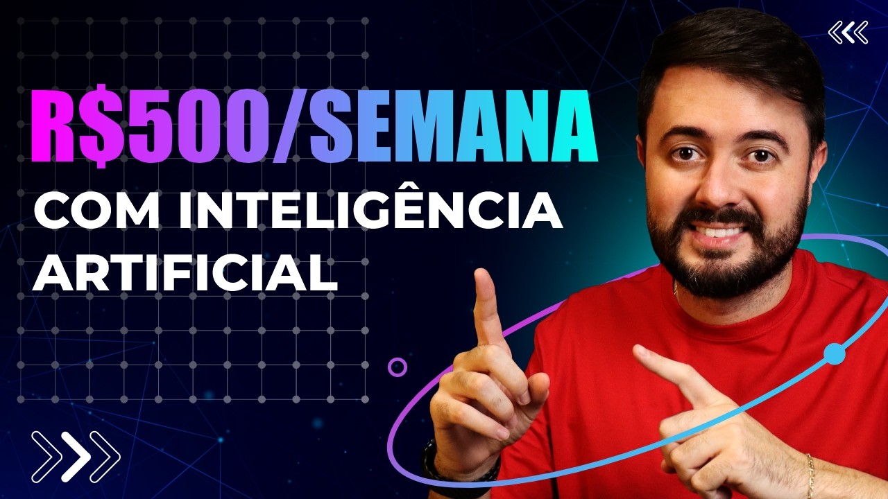 3 FORMAS FÁCEIS E RÁPIDAS DE GANHAR DINHEIRO COM INTELIGÊNCIA ARTIFICIAL (100% COMPROVADO)
