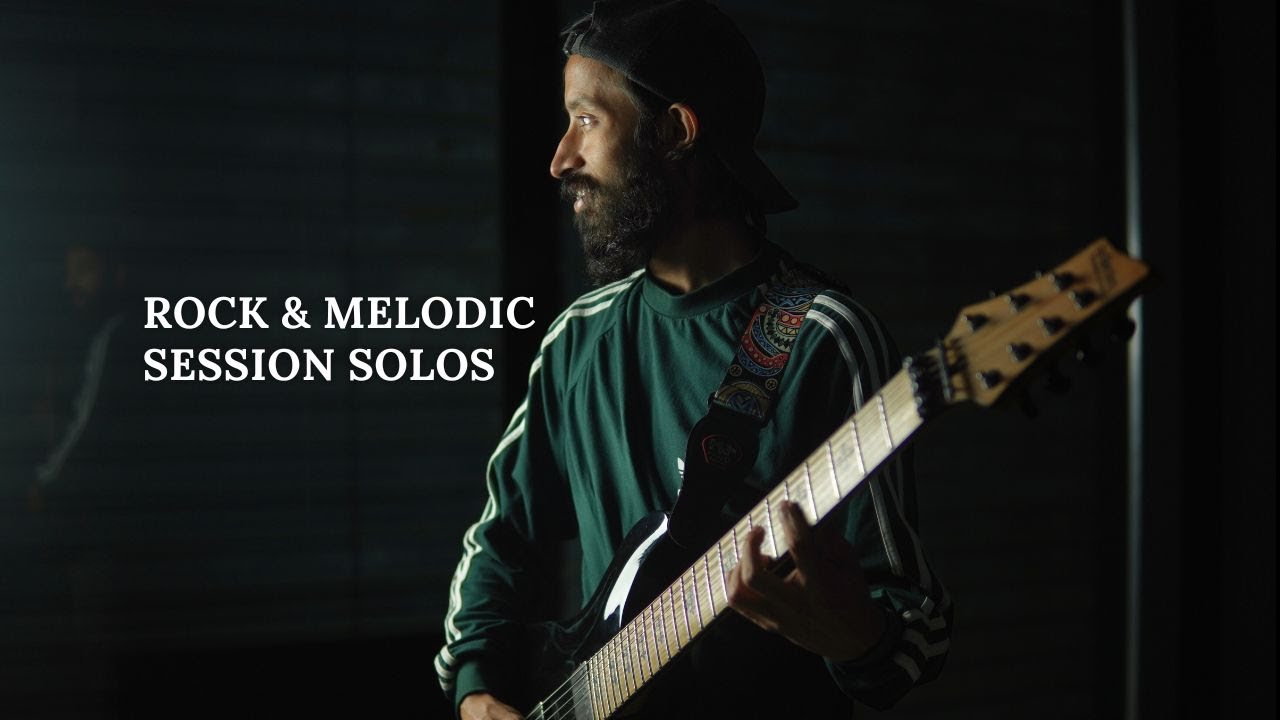 Melodic Rock Guitar Solos | Studio Session & Collab Work