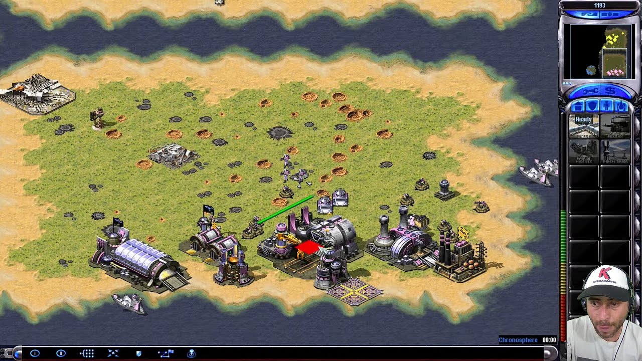 Epic Red Alert 2 Yuri&rsquo;s Revenge: Battle on Boggle04&rsquo;s Funny Big Map!