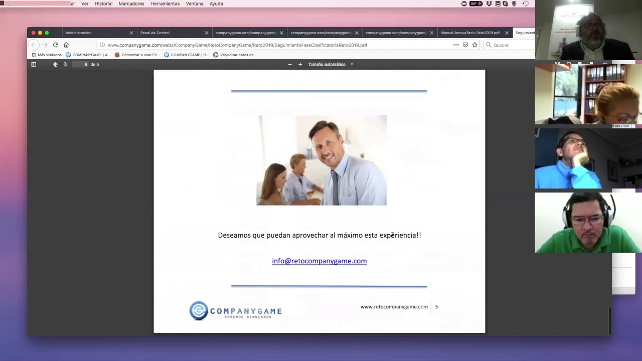 Reto2019 CompanyGame Fase Clasificatoria