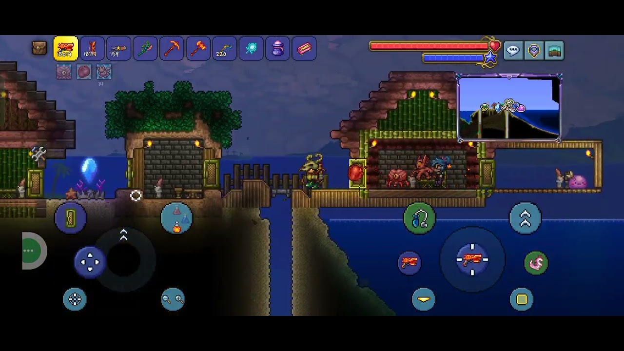 Ep17 | Preparation for Hardmode | Terraria Mobile Gameplay | Master Mode