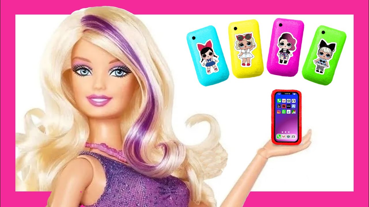 How to make EASY barbie ACCESSORIES