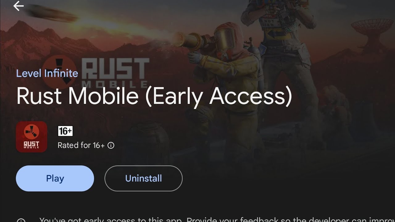 RUST MOBILE GLOBAL CLOSED BETA TEST
