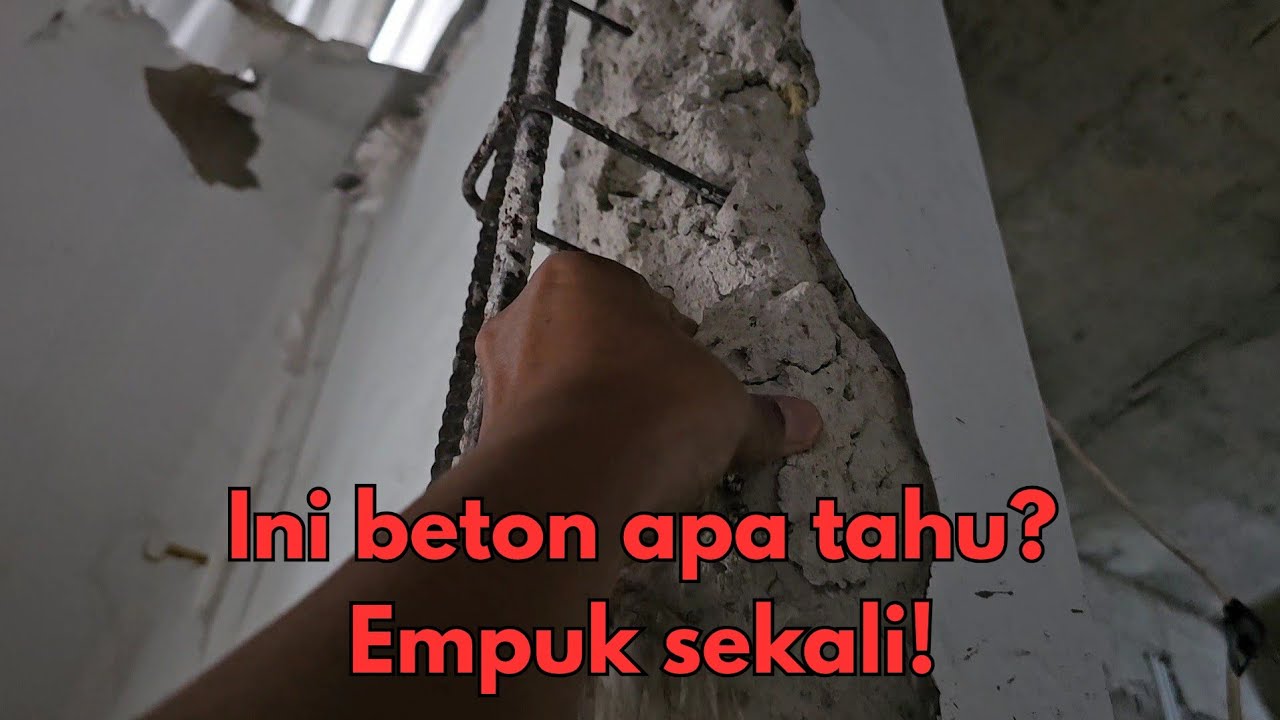 INI BETON APA TAHU?? Banyak Temuan di Proyek Renovasi Rumah 2 Lantai