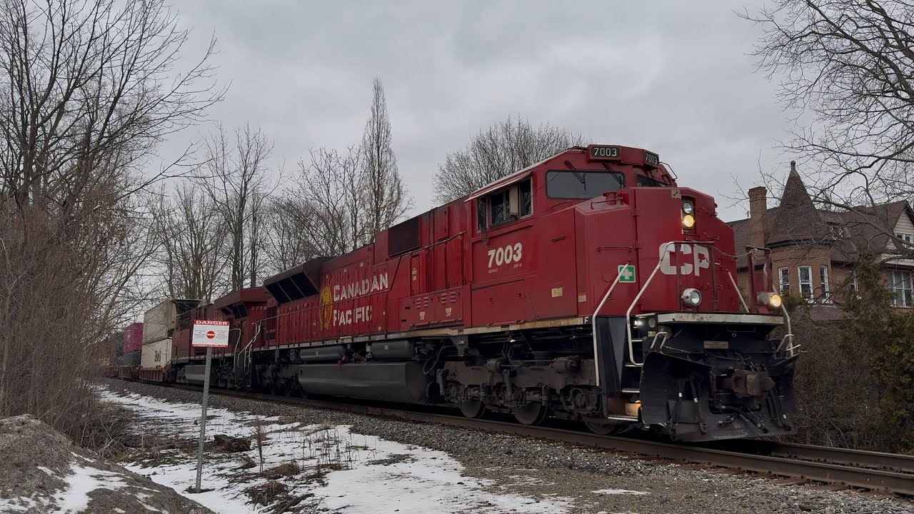 CPKC 118,421 in Alliston Ontario 