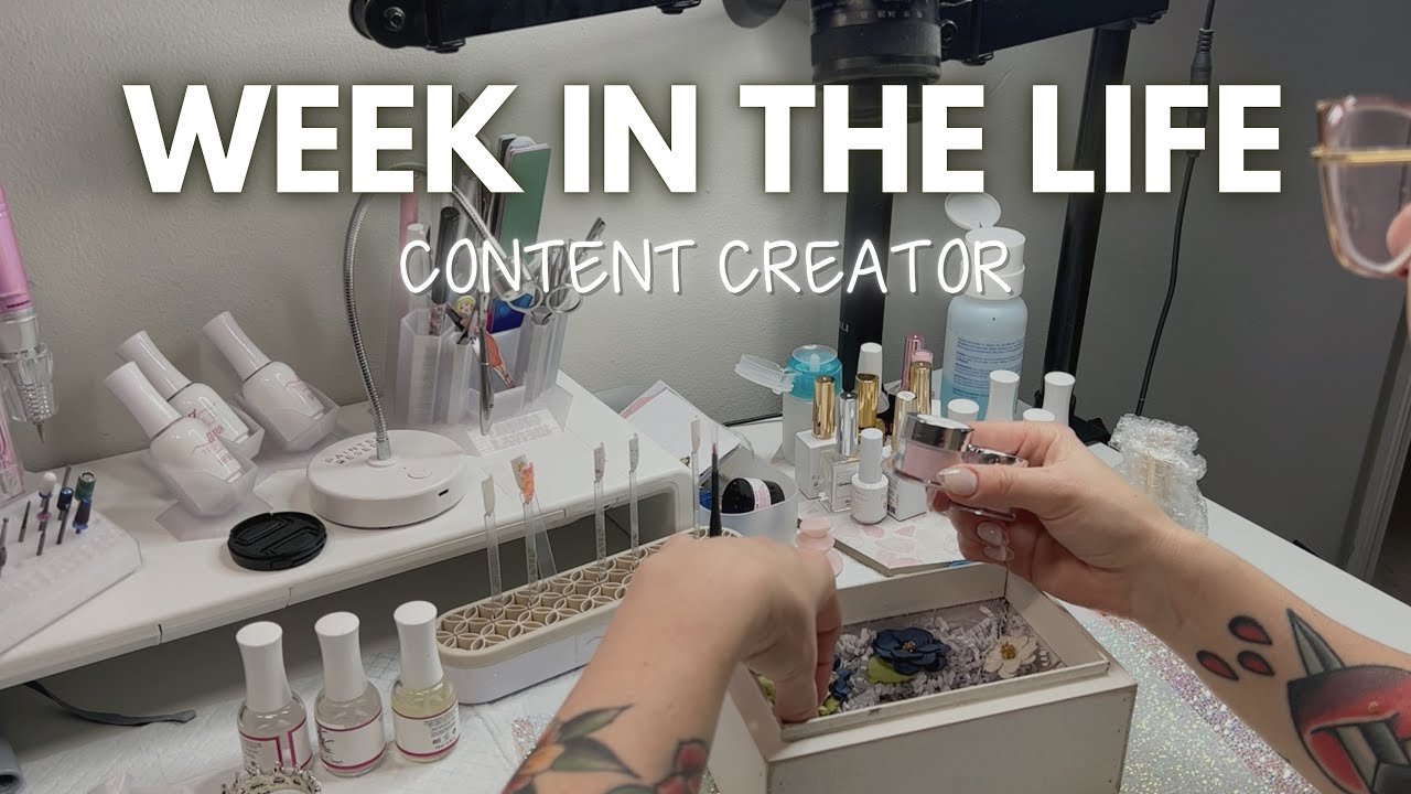 Week In The Life as A CONTENT CREATOR | Vlog #1 | Creator Series