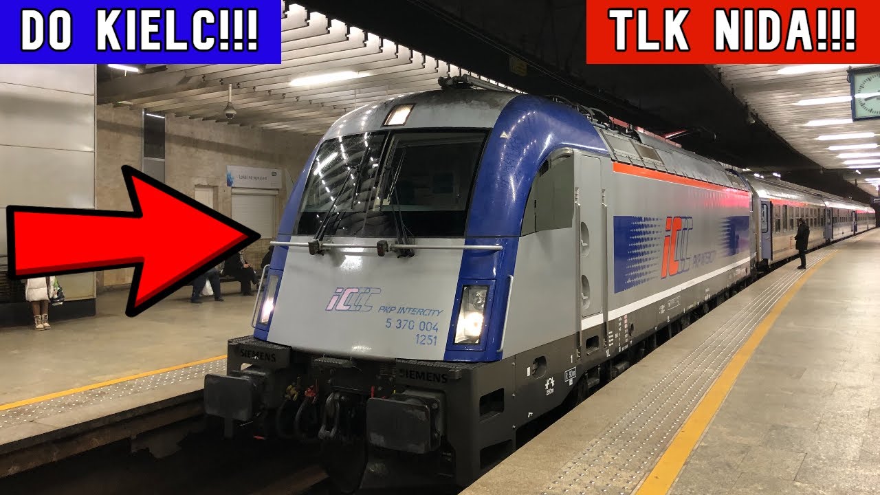 POJECHAŁEM POCIĄGIEM TLK NIDA Z LOKOMOTYWĄ HUSARZ!!!