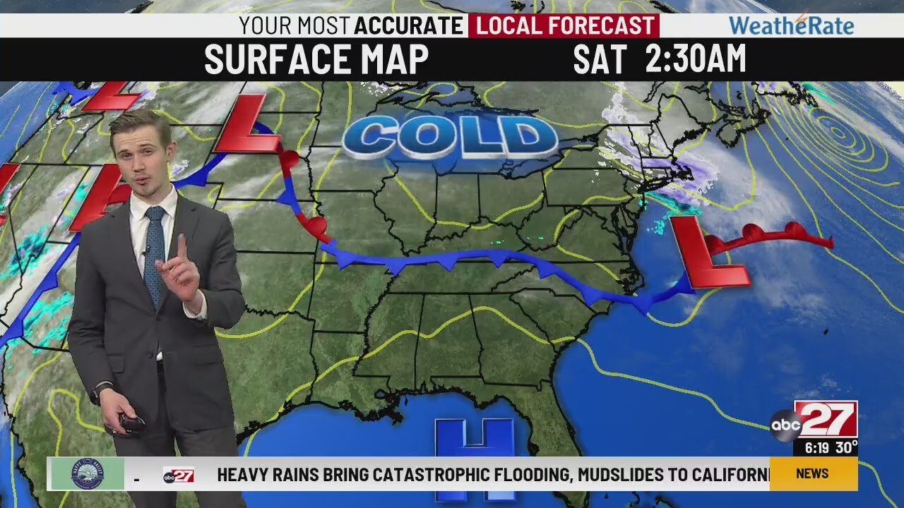 Jackson's Saturday Morning 6am Forecast Update