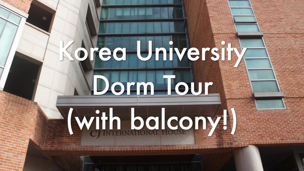 Korea University Dorm Tour (with balcony!)
