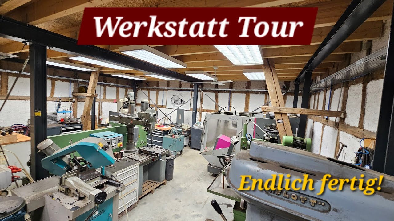 Werkstatt Tour 2025 / Meine Traumwerkstatt ist endlich fertig!