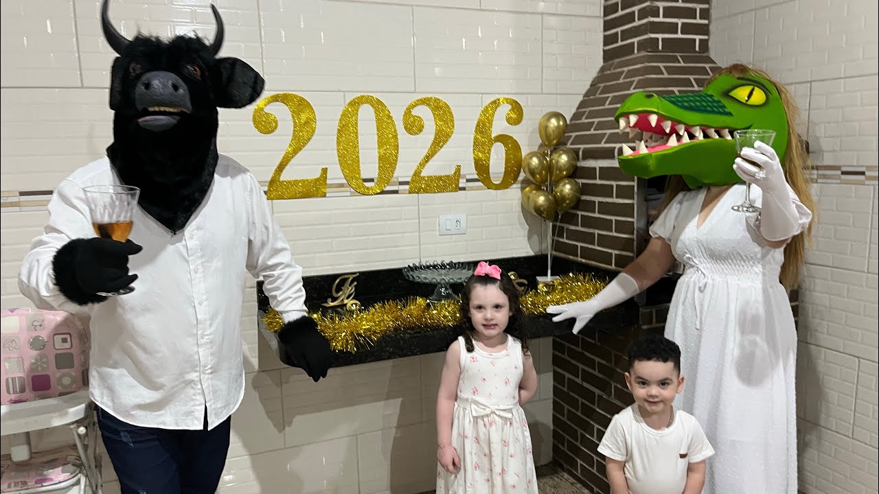 Ano novo da Cuca Malvadona e o Boi da cara preta 😱