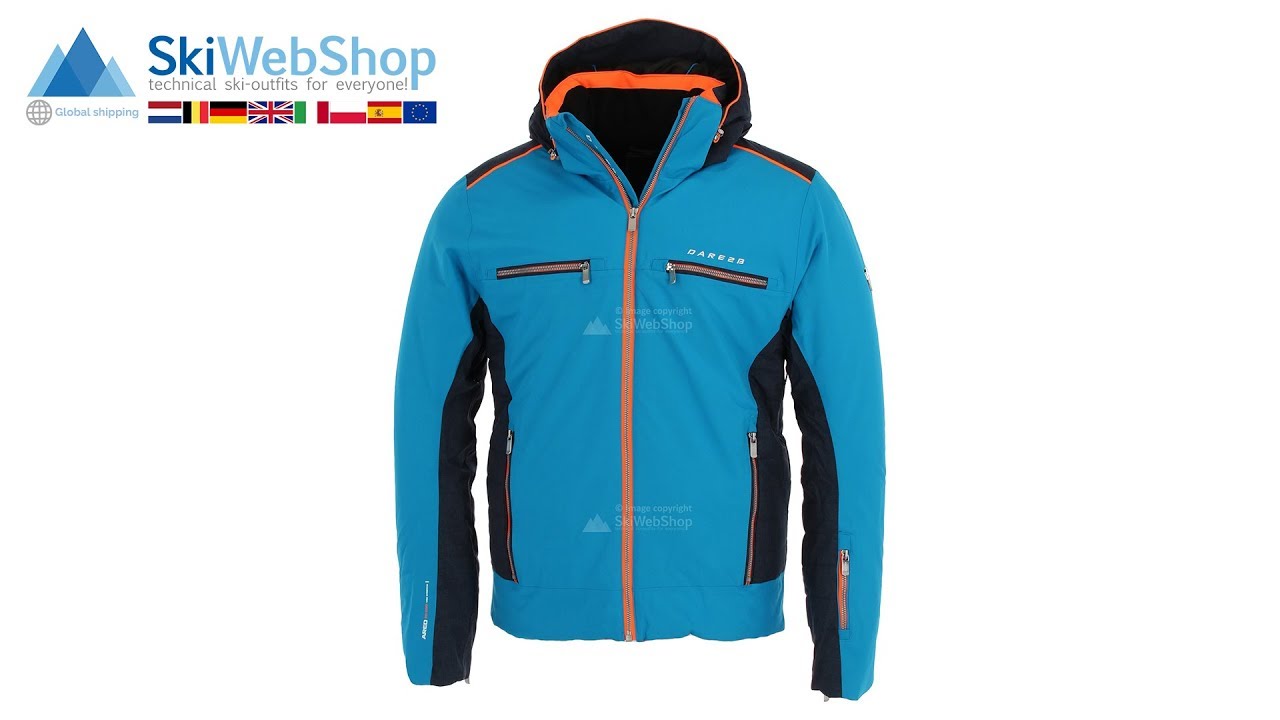 Dare2b Regression blue | Ski jacket men | SkiWebShop