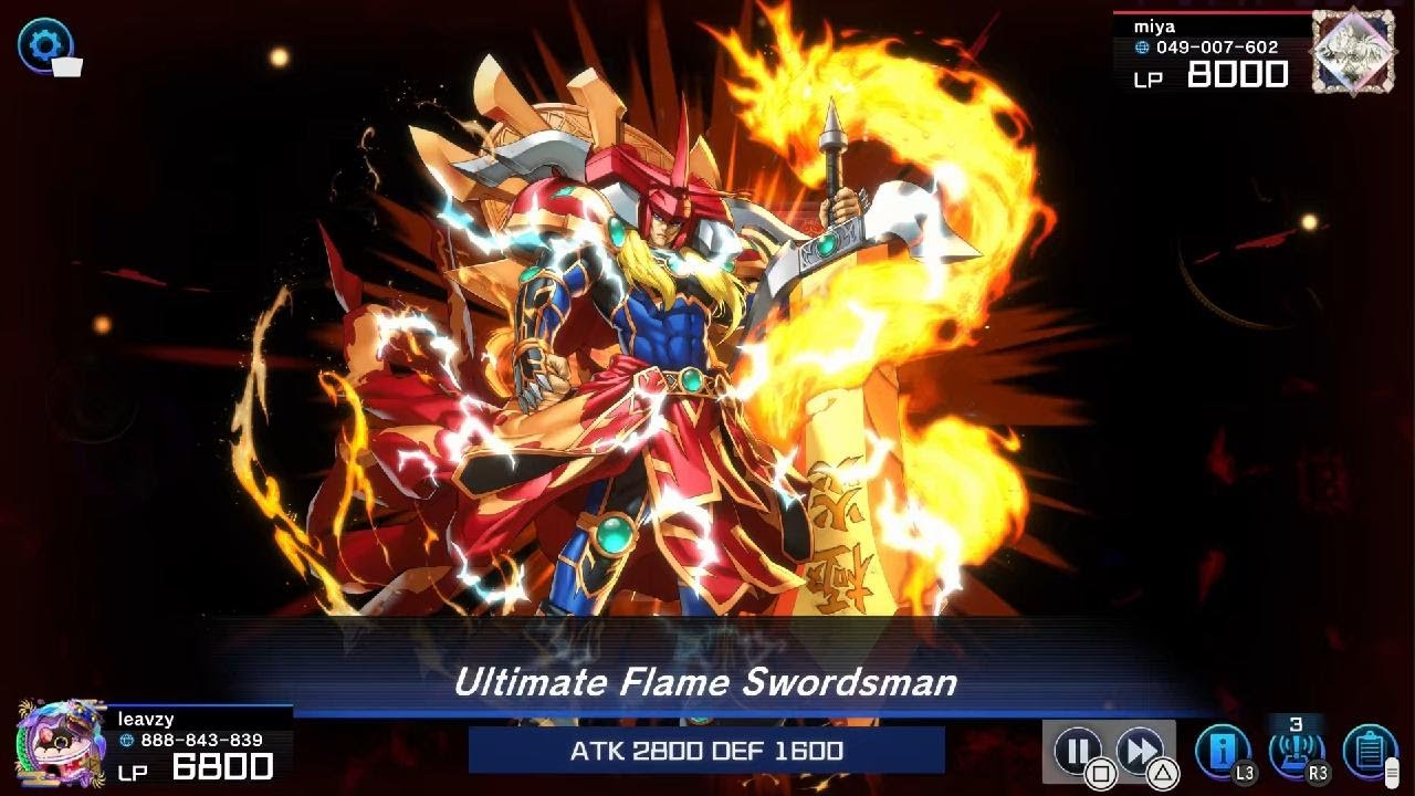 Yu-Gi-Oh! Master Duel. Infernoble Flame sword