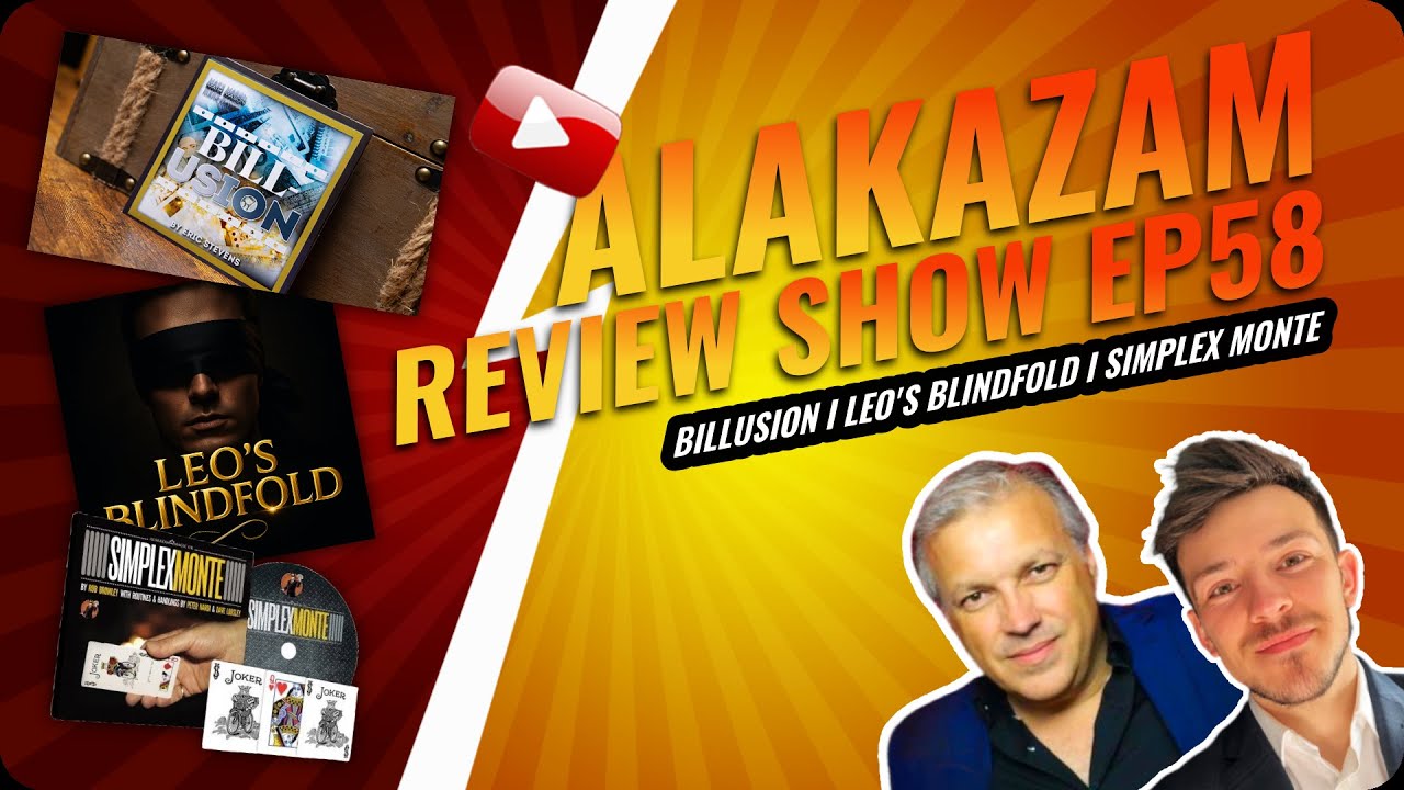 Обзор шоу Alakazam, эпизод 58, &laquo;I Billusion&raquo;, &laquo;Leo's Blindfold&raquo; и &laquo;Simplex Monte&raquo;