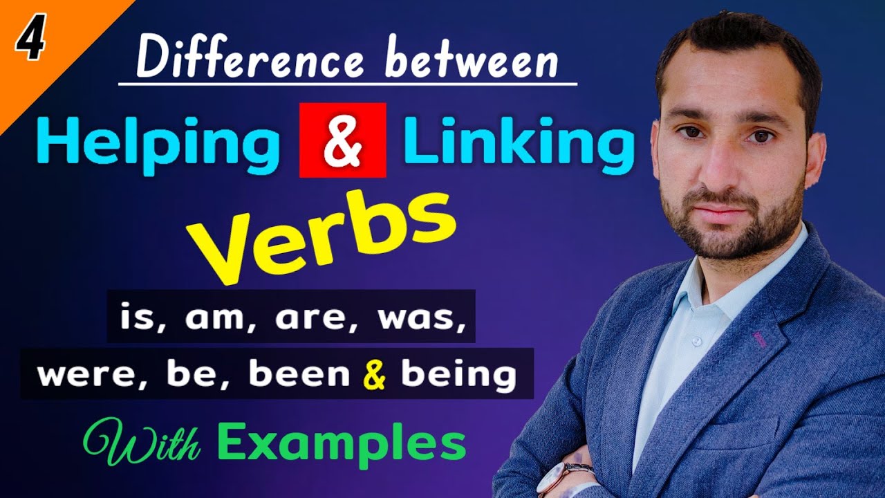 Difference between helping and linking verbs | Linking and helping verb | Auxiliary verb | Verb
