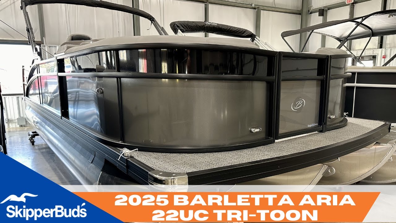2025 Barletta Aria 22UC Tri-Toon Boat Tour SkipperBud's