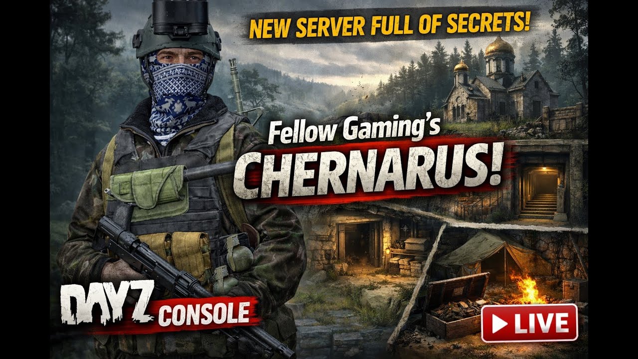 FIRST RUN ON @fellowgamin 's CHERNARUS XB SERVER!!! CHECK DESCRIPTION BELOW - Xbox DayZ
