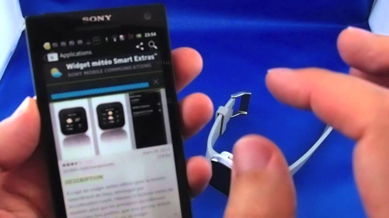 Montre Sony Smartwatch