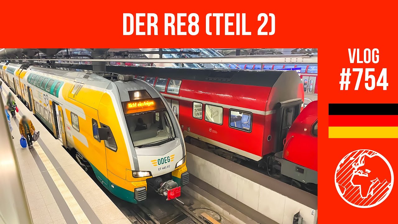 Der RE8 (Teil 2) | TripReport | Vlog 754