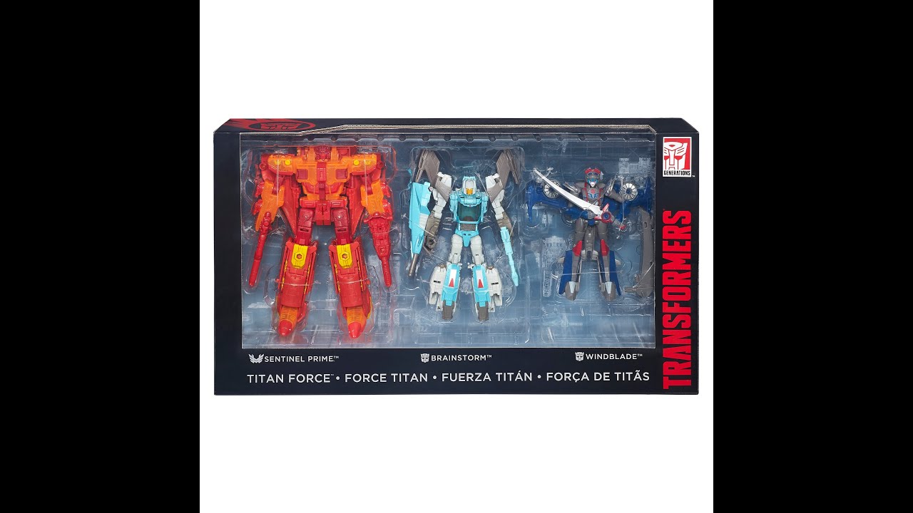 SDCC 2016: Transformers Generations Titans Return Titan Force Set Review