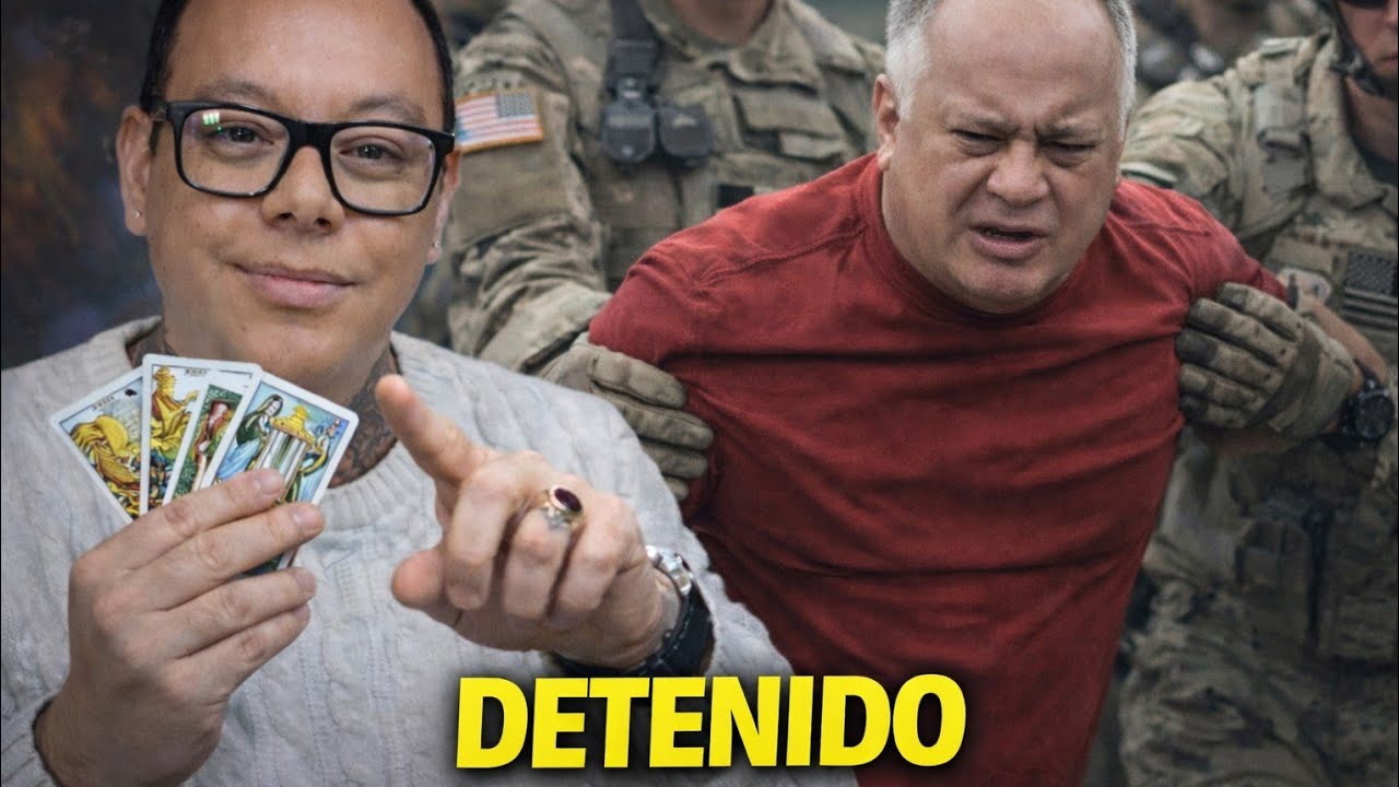 GUSTAVO VIDENTE ANUNCIA CAPTURA DE DIOSDADO CABELLO POR TRUMP