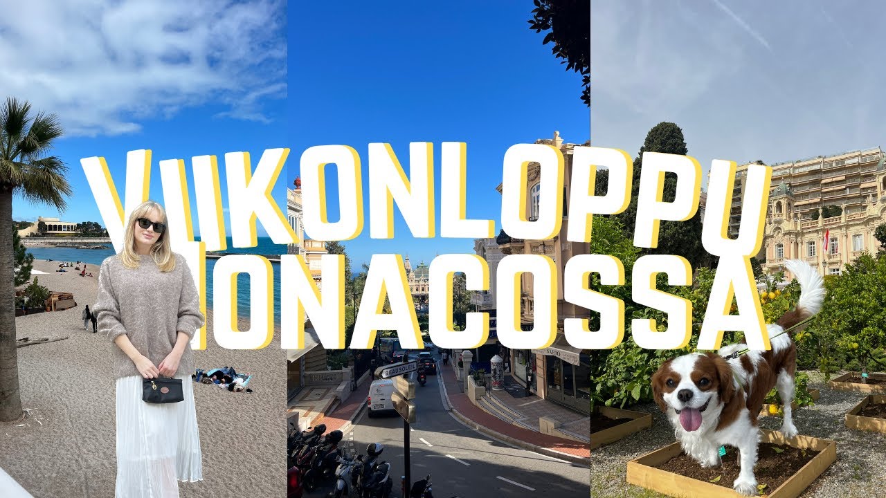 VIIKONLOPPU MONACOSSA: akkujen lataamista ja rentoa olemista.