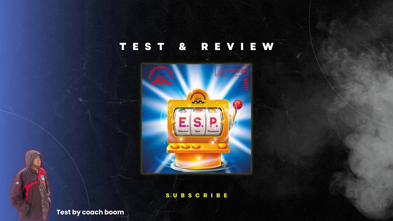 Test & Review Friction Anti-Spin Rubber “ Der-materialspezialist E.S.P. 1.3 mm. “
