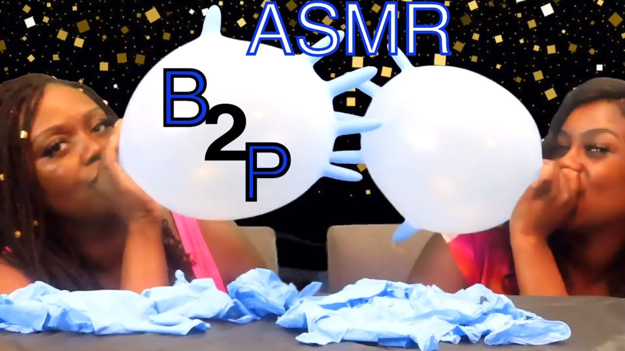 ASMR LATEX GLOVES | BLOW TO POP LATEX GLOVES