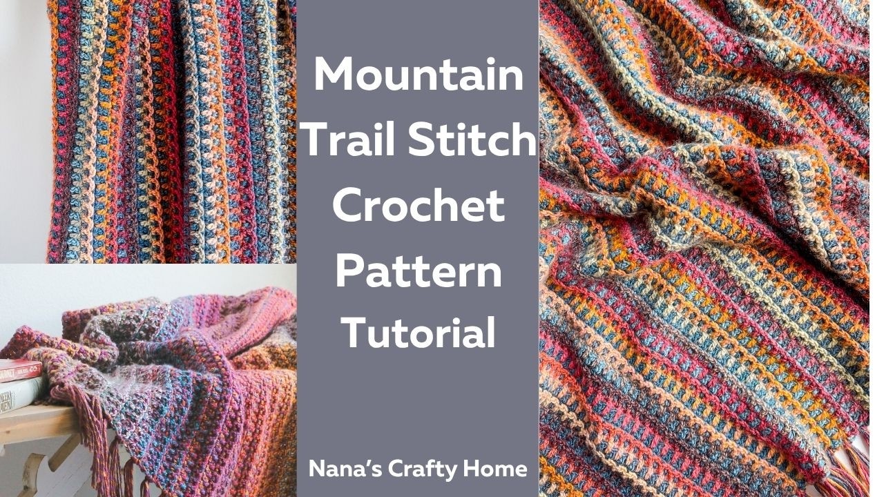 Interlocking Arched Columns Crochet Stitch Tutorial