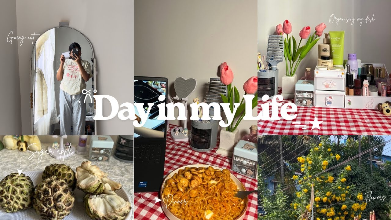 Day in my life ☆|| Life in India🌷|| What I eat ,unboxing,productive days🍂,going out#minivlog #fypage