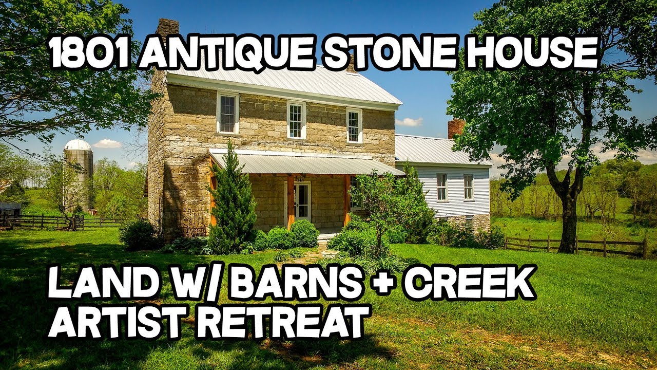 1801 Stone house, Vintage stone houses in Kentucky - Artist Retreat