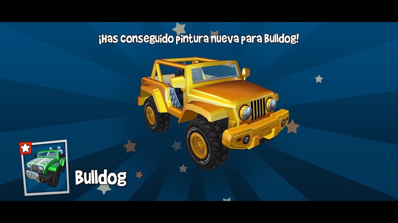 Beach Buggy Racing 2, 👑 Skin Gold Bulldog 👑 Android 