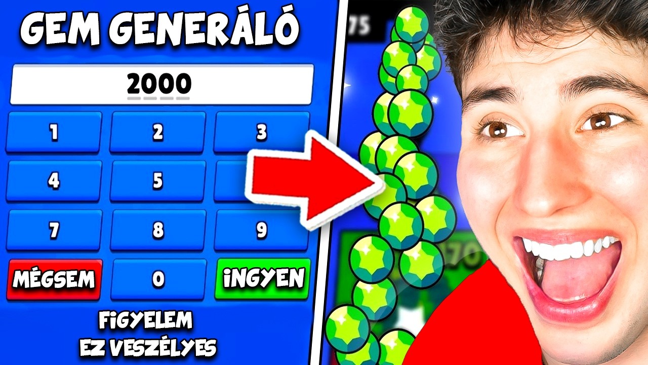 Hogyan Szerezz INGYEN Gemet Brawl Starsban...🤯